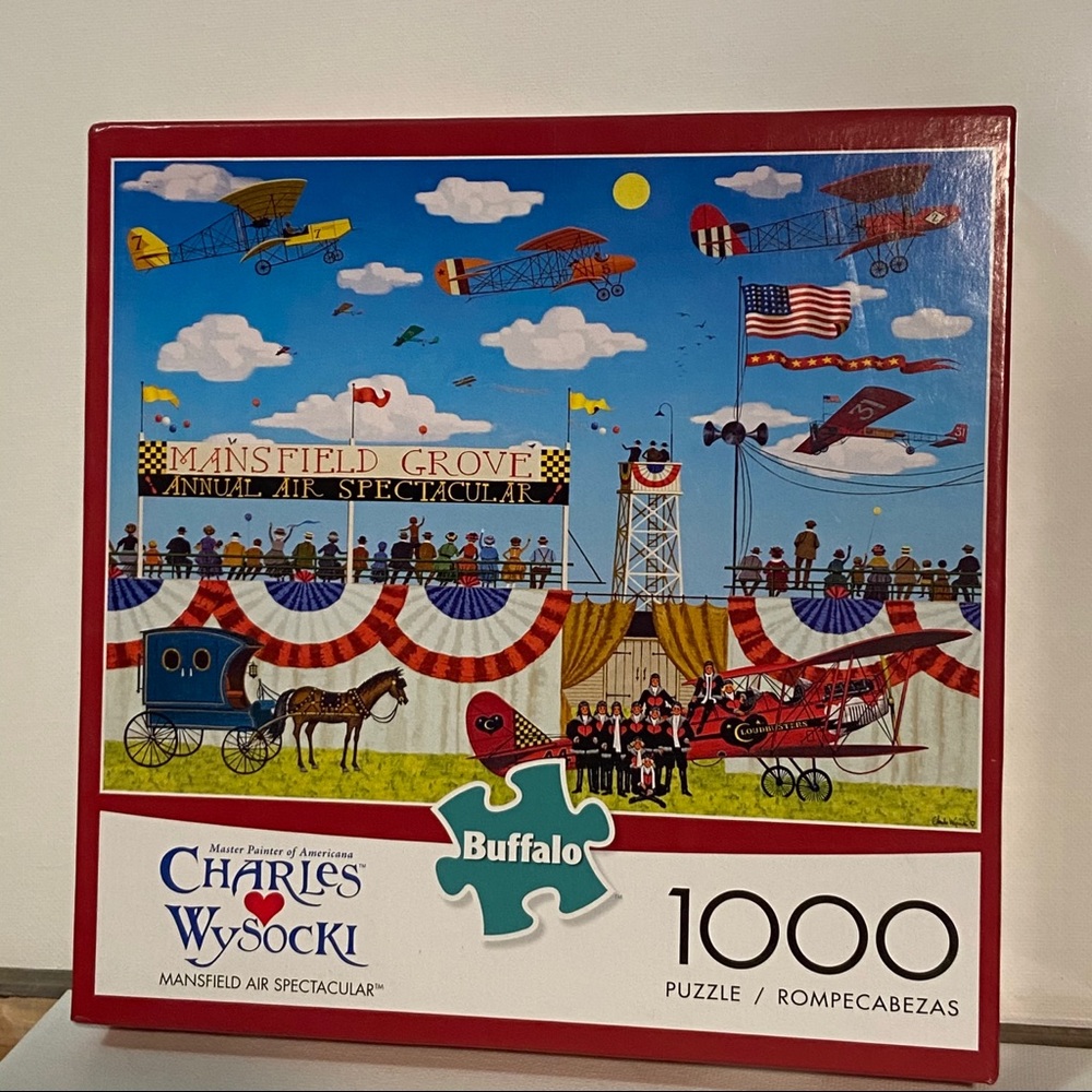 Buffalo 1000 Piece Puzzle | Air Spectacular